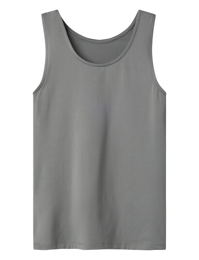 LMTD Nlfdinci Sl Short Tank Top Grey 122 128 LMTD Nlfdinci Sl Short Tank Top Grey 122 128