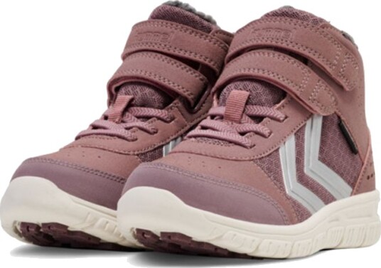 Hummel - Vinterskoletter Crosslite Winter Mid Tex Jr - Brun