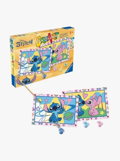 Ravensburger Creart Stitch & Angel Blue English