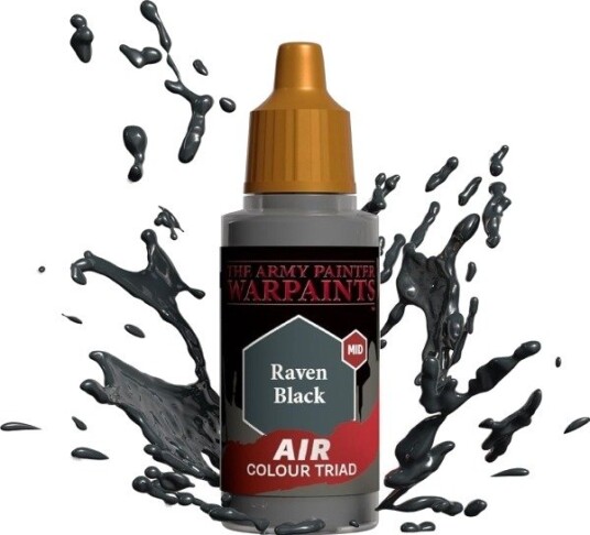 Army Painter Warpaints Air Raven Black
