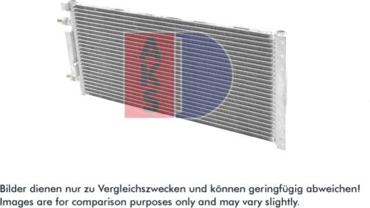 Kondensator, klimaanlegg AKS DASIS 546200N