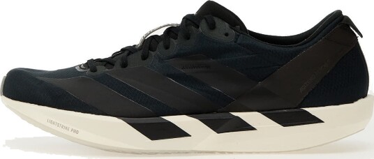 Adidas Mens Adizero Adios 9 Black/Black/Iron Mint 44"