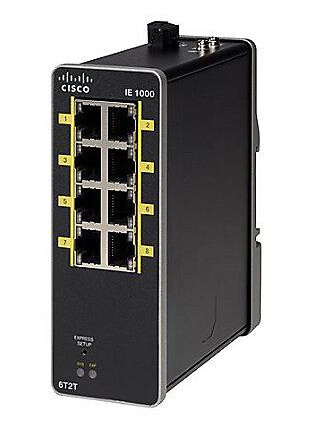 CISCO IE-1000 GUI BASED L2 SWITCH 8 FE COPPER TS CPNT