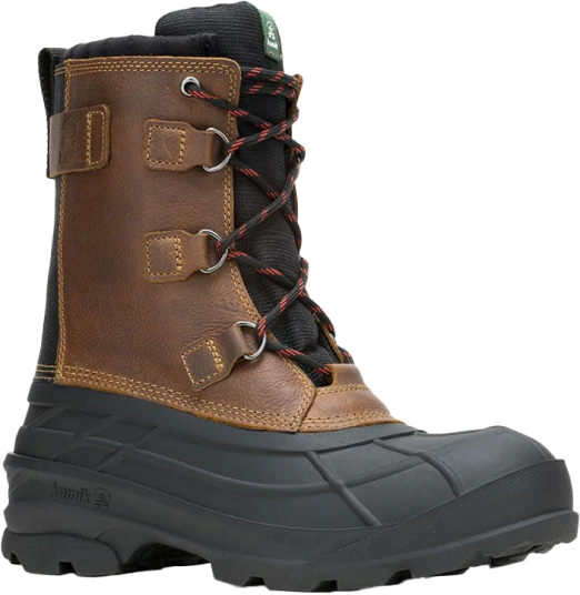 Kamik Mens Alborg Plus Brown Brown-Brun 44"