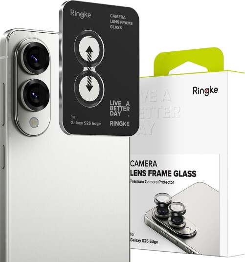 Ringke Quick Set+ Herdet Glassbeskytter til Samsung Galaxy S25 Edge - Klar Ringke Quick Set+ Herdet Glassbeskytter til Samsung Galaxy S25 Edge - Klar