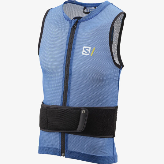 Salomon Flexcell Pro Vest JR ryggbeskyttelse Race Blue (L41470000) JL 2022