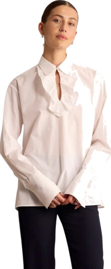 Ines de la Fressange Paris Dame Bluser & Skjorter Hvit 2XS,