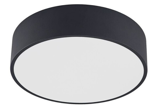 Arcchio Noabelle LED-taklampe, svart, 40 cm