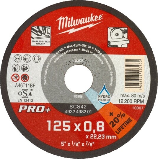 Milwaukee Metallkappskive Pro+
