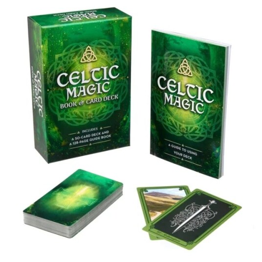 Celtic Magic Book & Card Deck Av Marie Bruce