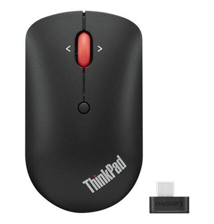 Lenovo ThinkPad Optisk Trådløs Mus 2400 DPI Kompakt Rød Lenovo ThinkPad Optisk Trådløs Mus 2400 DPI Kompakt Rød