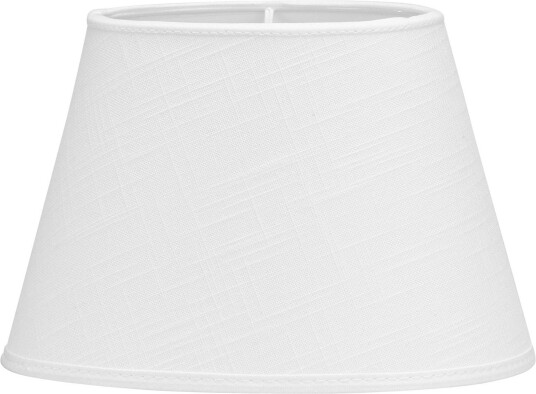 PR Home Oval lampeskjerm Lin classico hvit 20 cm