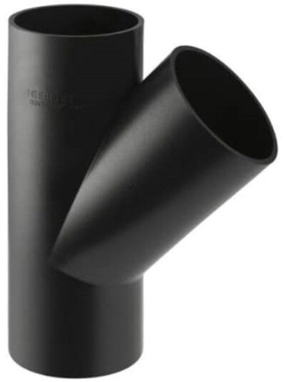 Geberit 110 mm 45° PEH Avløpsgrenrør i Plast