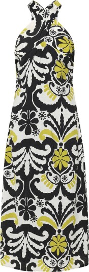 DESIRES | Dsnori Halterneck Print Dress | 34
