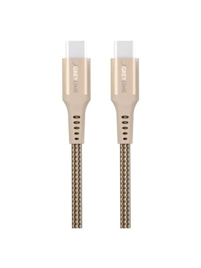 GreyLime USB C to USB C 60W 3m Beige C21C60C3M02