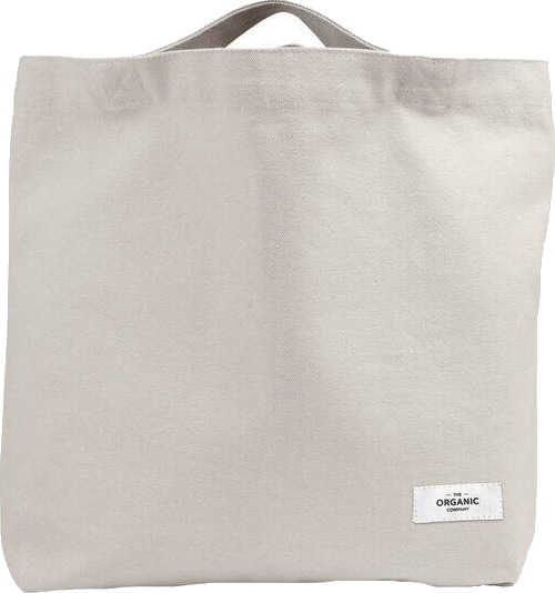 The Organic Company Veske liten 34x10x40 cm stone The Organic Company Veske liten 34x10x40 cm stone