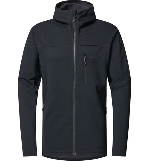 Haglöfs Rosson Mid Hood Men True Black Haglöfs Rosson Mid Hood Men True Black