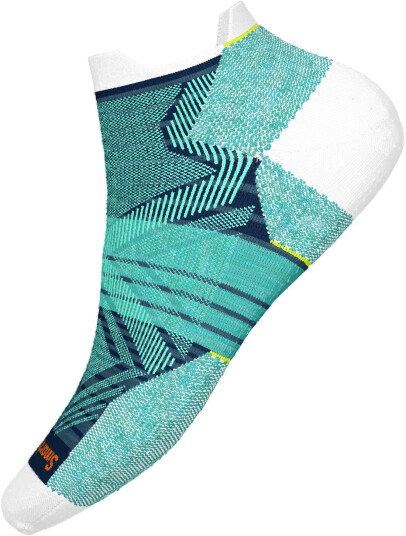 Smartwool Women'S Run Zero Cushion Strip White M (38-41)