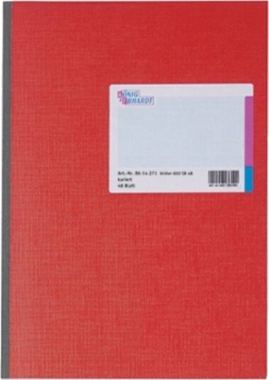 König & Ebhardt Notatbok 8614271 Karrierehefte Rød Antall Blader: 48 Din A4