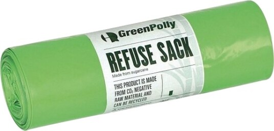 Affaldspose Greenpolly Genanvendelige 11 My Hvid 100 Poser 30 L