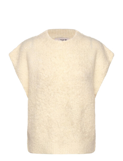 A-View Patrisia New Knit Vest - Cream - XS