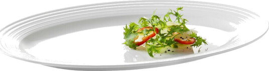 Aida Passion ovalt serveringsfat hvit Aida Passion ovalt serveringsfat hvit