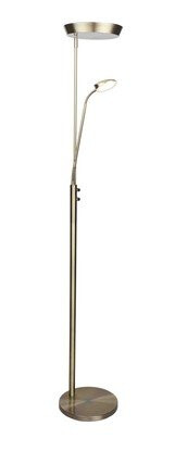 Halo Design - Vegas Combi Gulv uplight dimming Antikk messing Halo Design - Vegas Combi Gulv uplight dimming Antikk messing