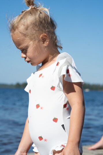 Lindberg   Badedrakt Gracie Swimsuit   Hvit