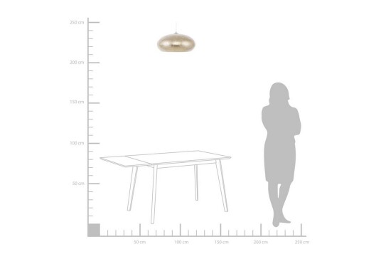 Taklampe Limnatis 48 cm Gull