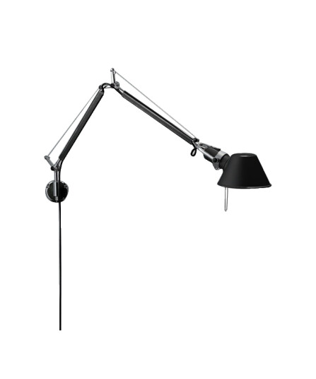 Artemide - Tolomeo MINI Parete Vegglampe Svart