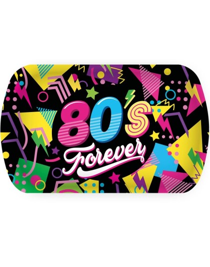 80"s Forever Serveringsfat i Hardplast 39x24 cm