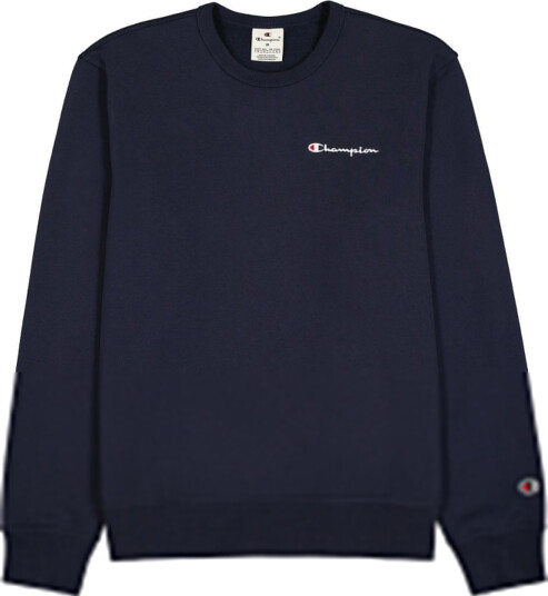 Champion Small Logo Fleece Sweatshirt Herre Sky Captain M