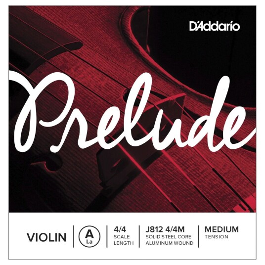 DAddario Prelude Violin A String 4/4 Size Medium