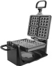 Emerio Vaffeljern WM-110984 - 1 kW - svart/grå/sølv