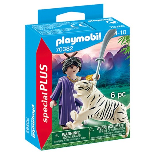 Playmobil Special PLUS - Specials Asian Fighter with Tiger - 7038