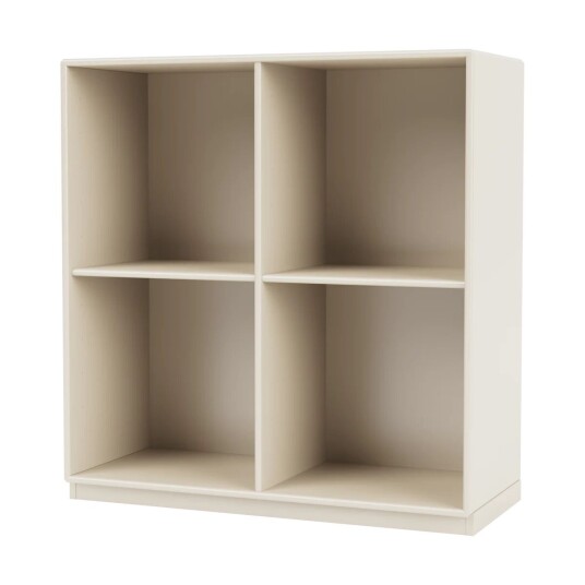 Montana SHOW hylle 69,6 x 69,6 cm, sokkel 3 cm 158 Oat