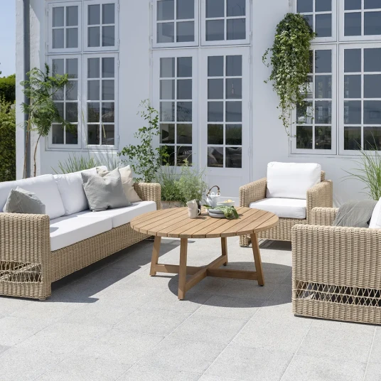 Sika Design Victor salongbord Ø120 cm teak
