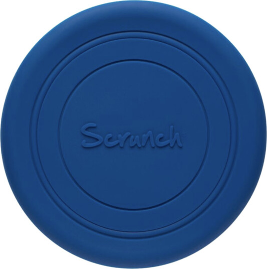 Scrunch Frisbee Silikon Blå Onesize