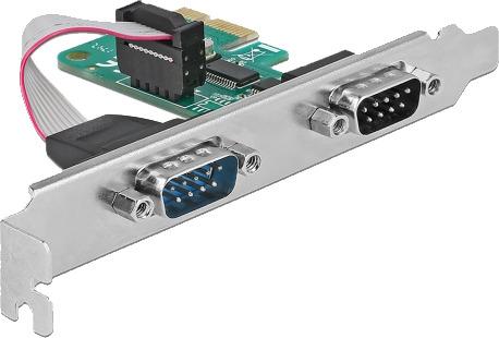 Delock PCIe RS 232 2 Port 89918