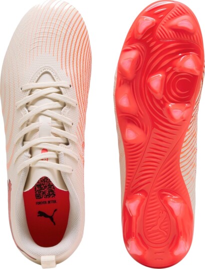 PUMA Future 9 Play FG/AG Fotballsko Barn Beige 28