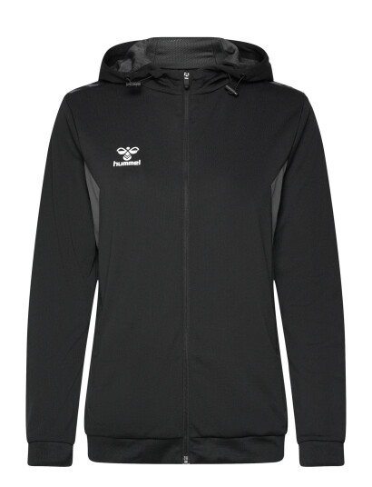 Hummel Hmlauthentic Pl Zip Hoodie Woman Black L Hummel Hmlauthentic Pl Zip Hoodie Woman Black L