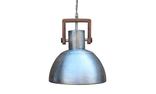Pr Home ASHBY Taklampe Singel Pale Silver H45 45