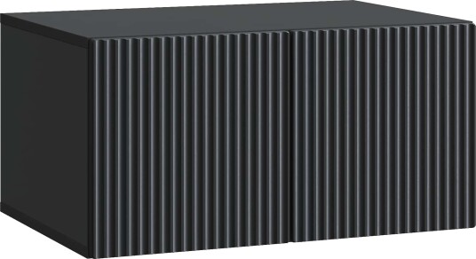  Vegghengt TV skap Svart 59,5 x 41 x 30 cm Konstruert tre