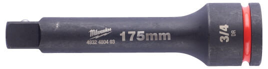 Milwaukee forlenger kraftpipe 3/4" 175mm