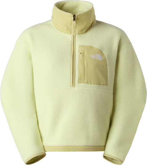The North Face Women"s Yumiori Off Peak 1/2 Zip Jacket Lemon Mist/Pear S The North Face Women"s Yumiori Off Peak 1/2 Zip Jacket Lemon Mist/Pear S