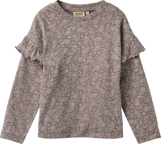 Wheat Genser Belinda Purple Plum Paisley Wheat 3 år (98) Genser Brun Lilla Wheat Genser Belinda Purple Plum Paisley Wheat 3 år (98) Genser Brun Lilla