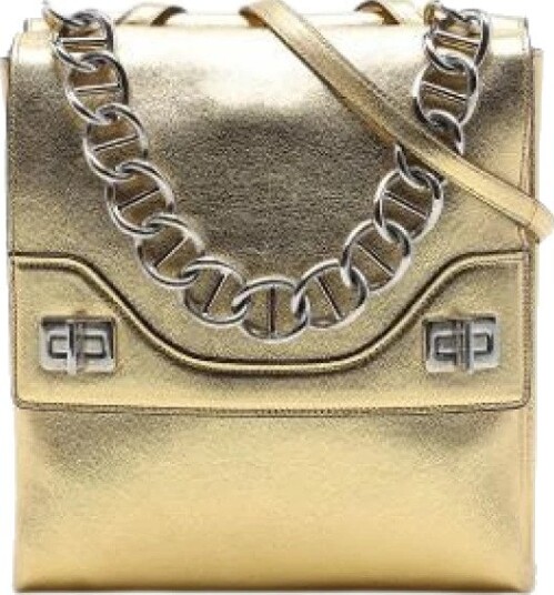 Prada Vintage Dame Pre owned Gul ONE SIZE, Prada Vintage Dame Pre owned Gul ONE SIZE,