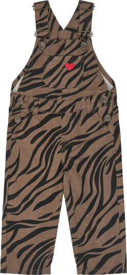 The New Tnstvalonya Denim Dungarees Brown 86