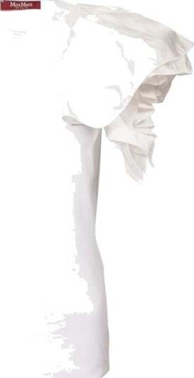 Max Mara Studio Dame Topper Hvit L,