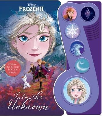 Disney Frozen 2: Into The Unknown Sound Book Av P I Kids